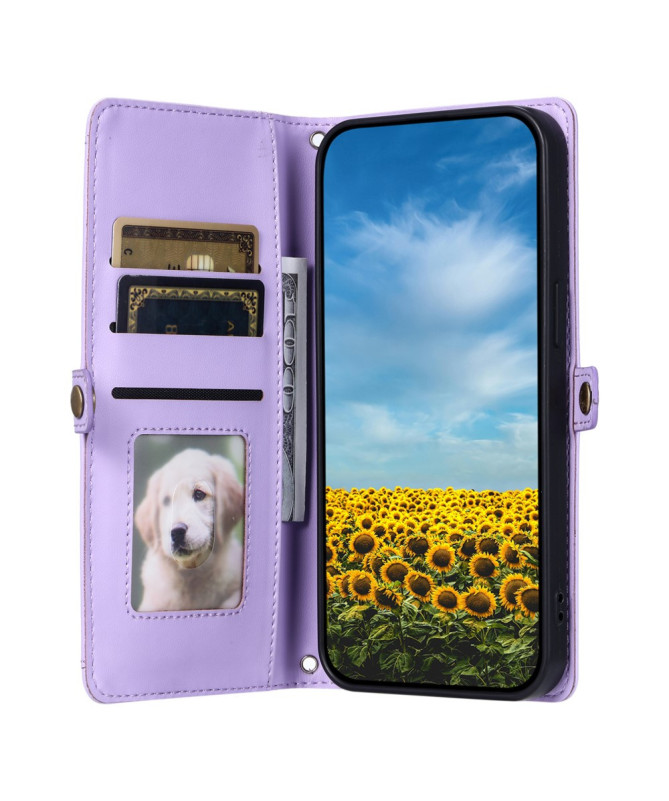 Väska - Housse Portefeuille avec Bandoulière pour Xiaomi 15
