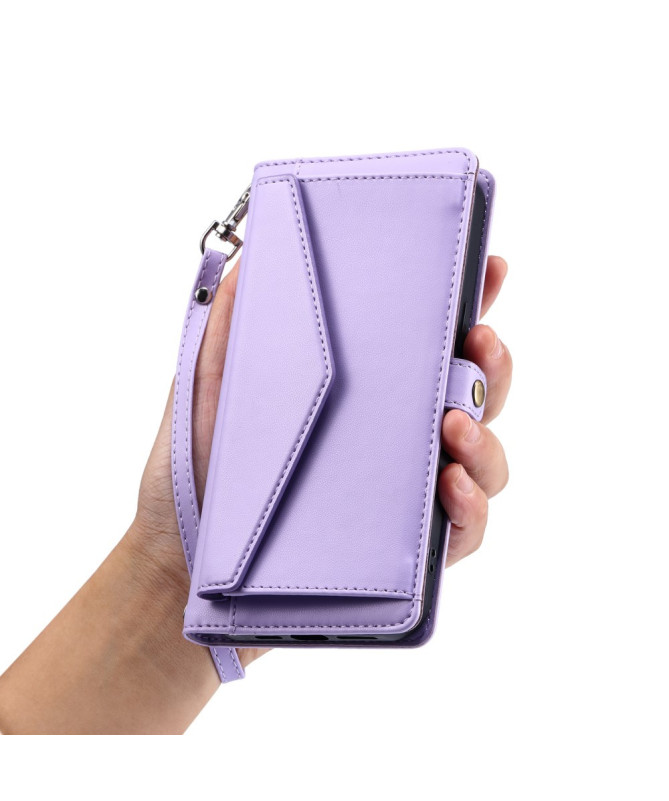 Väska - Housse Portefeuille avec Bandoulière pour Xiaomi 15