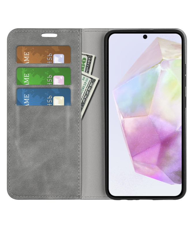Siden - Étui Samsung Galaxy A36 5G Style Cuir Fonction Stand