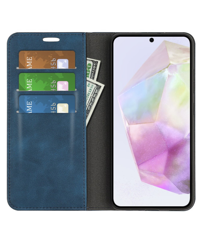 Siden - Étui Samsung Galaxy A36 5G Style Cuir Fonction Stand