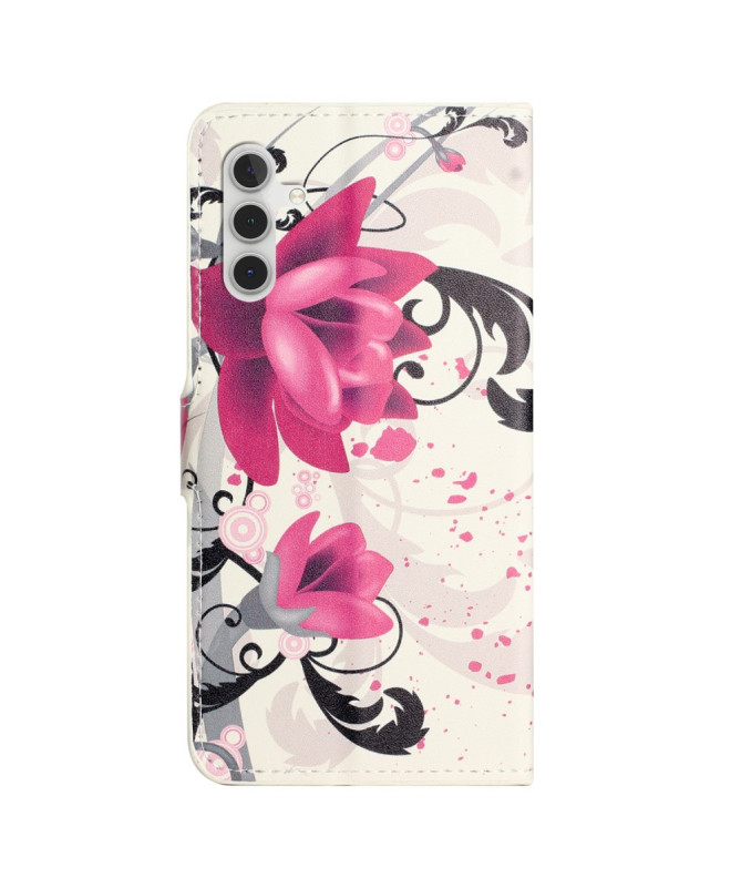 Housse Samsung Galaxy A36 5G Fleurs de lotus