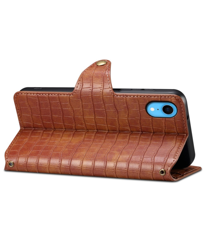 Ligrano – Étui Cuir Premium pour iPhone XR