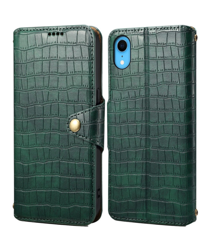 Ligrano – Étui Cuir Premium pour iPhone XR