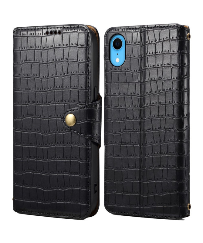 Ligrano – Étui Cuir Premium pour iPhone XR