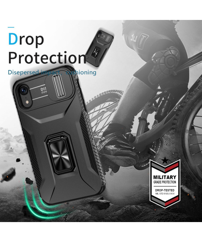 Titan Grip - Coque iPhone XR avec Support Anneau