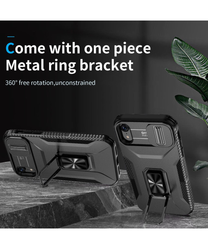 Titan Grip - Coque iPhone XR avec Support Anneau