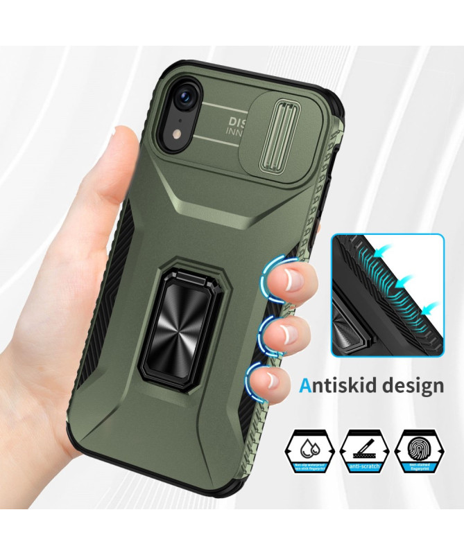 Titan Grip - Coque iPhone XR avec Support Anneau