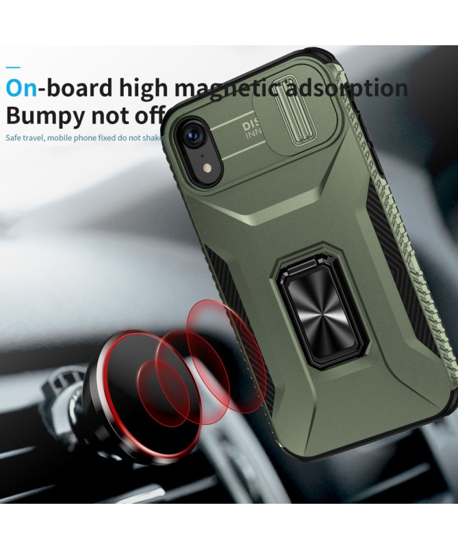 Titan Grip - Coque iPhone XR avec Support Anneau