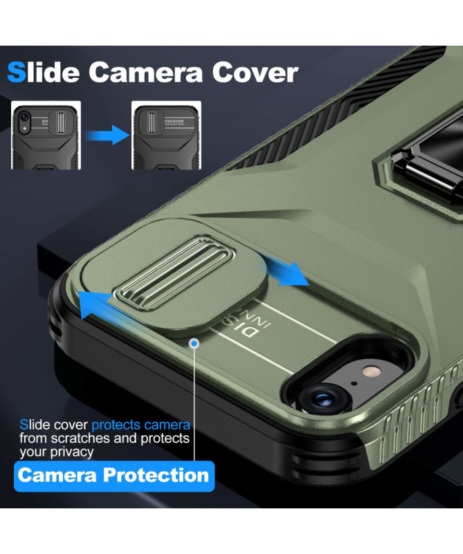 Titan Grip - Coque iPhone XR avec Support Anneau