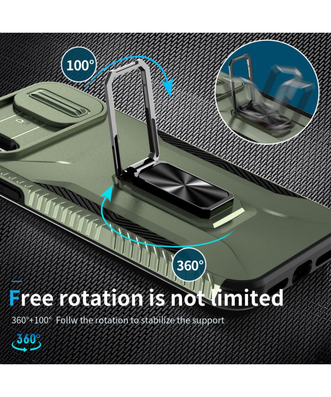 Titan Grip - Coque iPhone XR avec Support Anneau