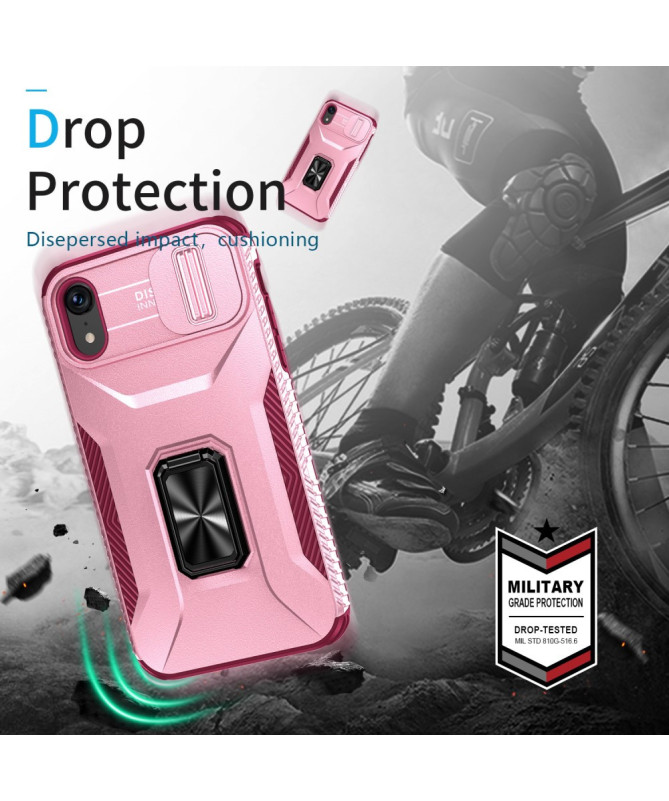 Titan Grip - Coque iPhone XR avec Support Anneau