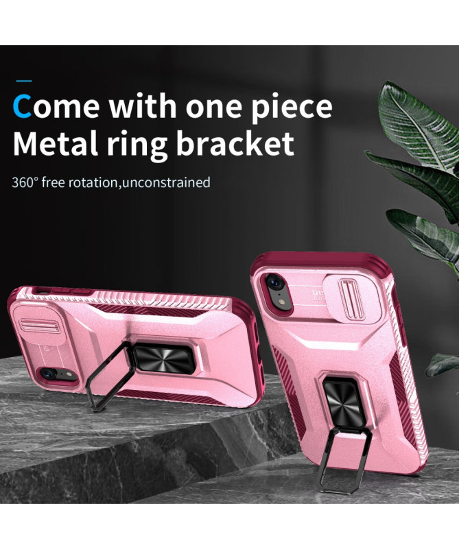 Titan Grip - Coque iPhone XR avec Support Anneau