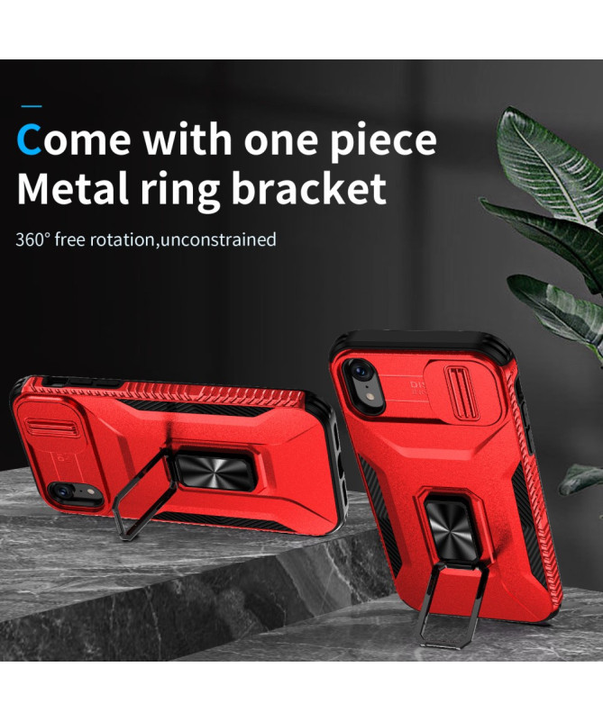Titan Grip - Coque iPhone XR avec Support Anneau