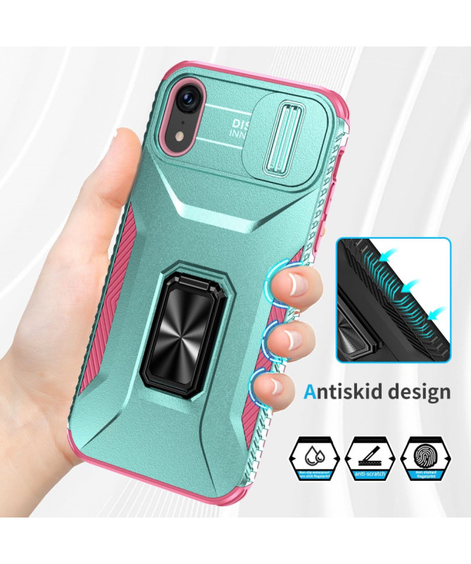Titan Grip - Coque iPhone XR avec Support Anneau