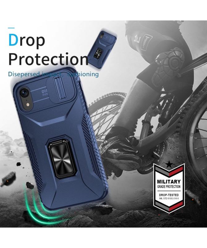 Titan Grip - Coque iPhone XR avec Support Anneau