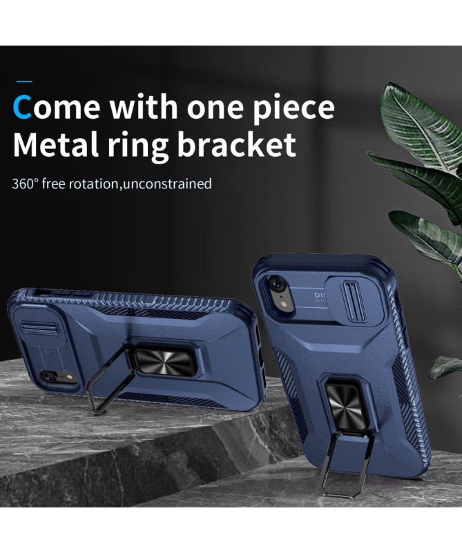 Titan Grip - Coque iPhone XR avec Support Anneau