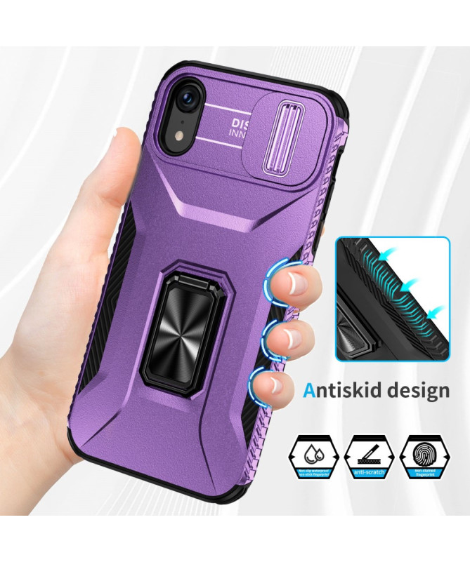 Titan Grip - Coque iPhone XR avec Support Anneau