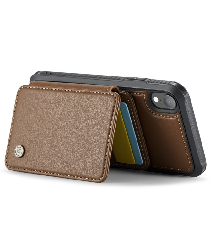 Carrilo - Coque iPhone XR avec Porte-Cartes Magnétique