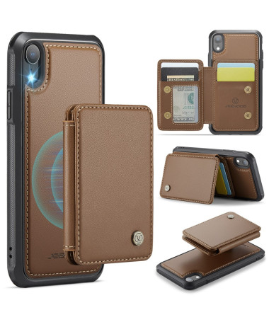 Carrilo - Coque iPhone XR avec Porte-Cartes Magnétique