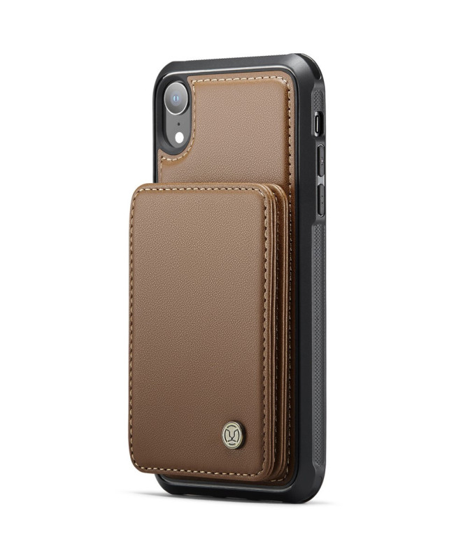 Carrilo - Coque iPhone XR avec Porte-Cartes Magnétique