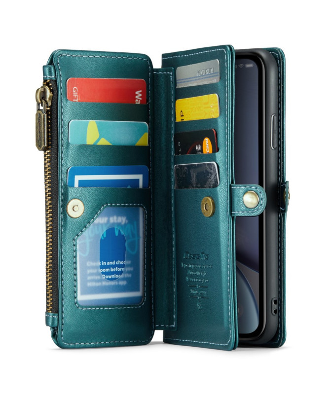 Väska - Housse iPhone XR Portefeuille avec Bandoulière