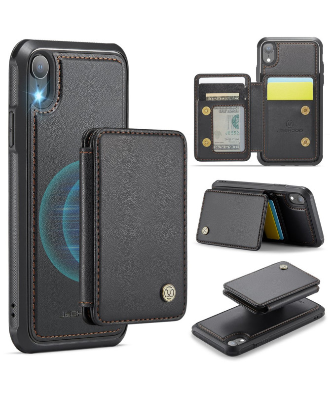 Carrilo - Coque iPhone XR avec Porte-Cartes Magnétique