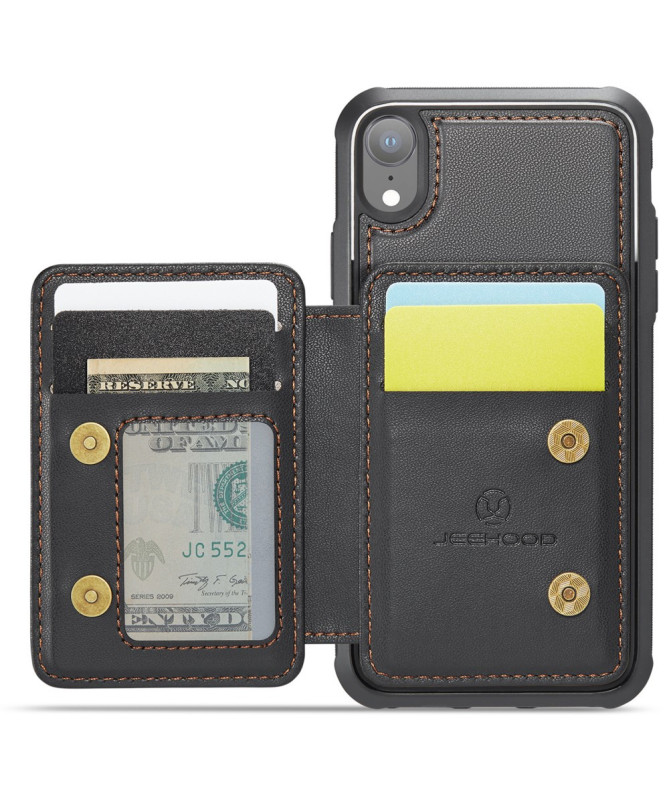 Carrilo - Coque iPhone XR avec Porte-Cartes Magnétique