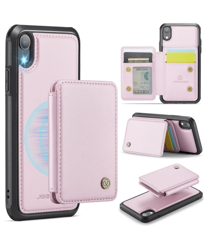 Carrilo - Coque iPhone XR avec Porte-Cartes Magnétique