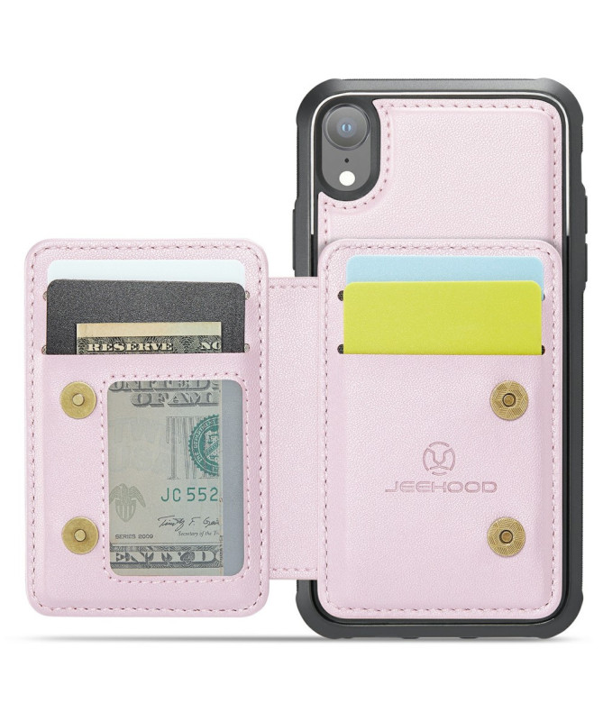 Carrilo - Coque iPhone XR avec Porte-Cartes Magnétique