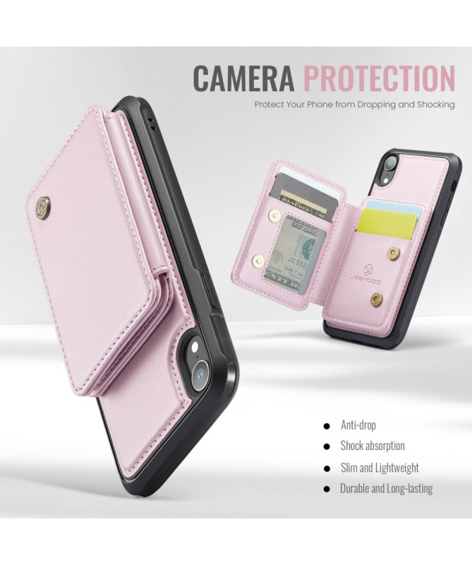 Carrilo - Coque iPhone XR avec Porte-Cartes Magnétique