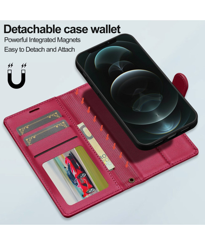 Luxora - Coque et Étui Portefeuille Magnétique pour iPhone 14 Plus