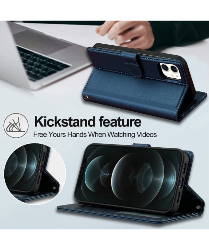 Luxora - Coque et Étui Portefeuille Magnétique pour iPhone 14 Plus