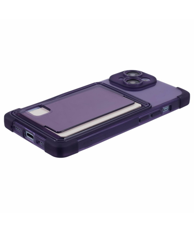 SideVault - Coque iPhone 14 Plus avec Porte-Cartes et Coins Renforcés