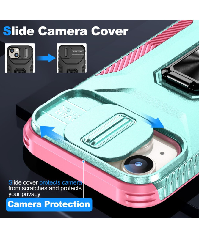 Titan Grip - Coque iPhone 14 Plus avec Support Anneau