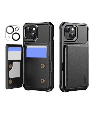 Cardino - Coque iPhone 14 Plus avec Film Protecteur d’Objectif