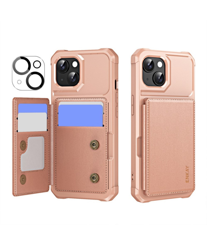 Cardino - Coque iPhone 14 Plus avec Film Protecteur d’Objectif