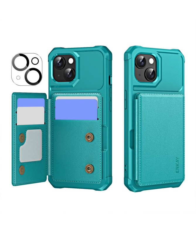 Cardino - Coque iPhone 14 Plus avec Film Protecteur d’Objectif