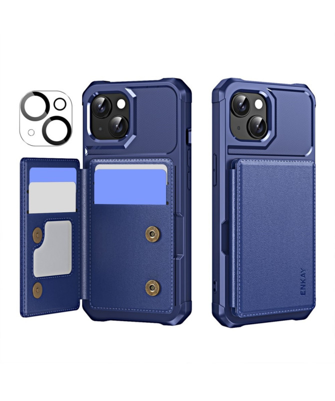 Cardino - Coque iPhone 14 Plus avec Film Protecteur d’Objectif