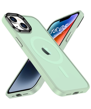 Clario - Coque iPhone 14 Plus MagSafe Transparente