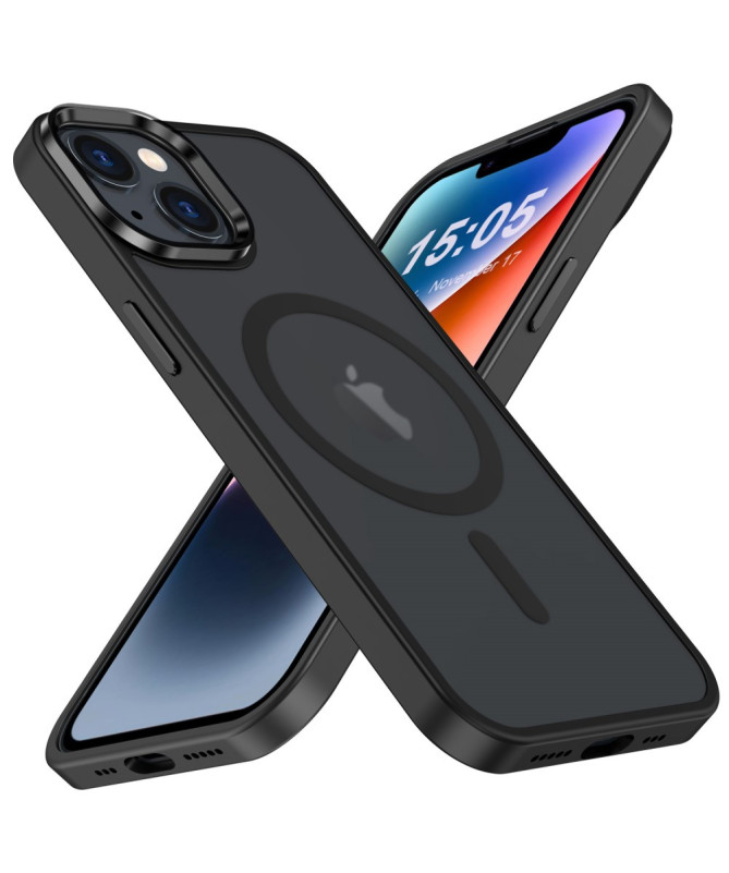 Clario - Coque iPhone 14 Plus MagSafe Transparente