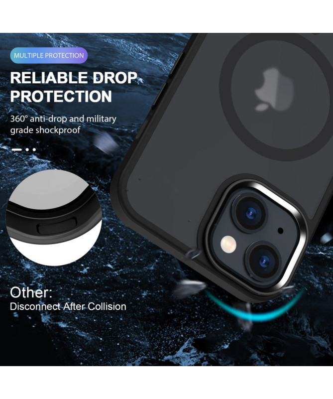 Clario - Coque iPhone 14 Plus MagSafe Transparente