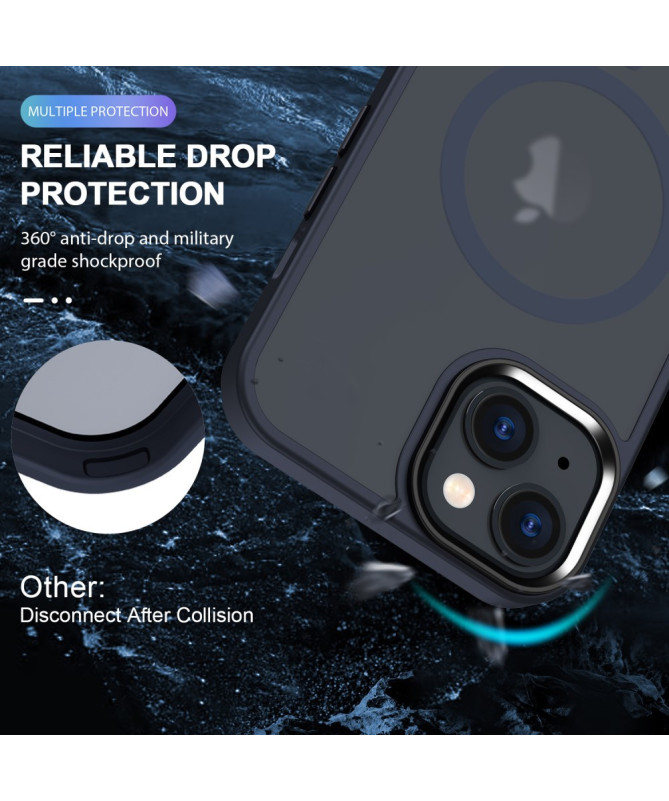 Clario - Coque iPhone 14 Plus MagSafe Transparente