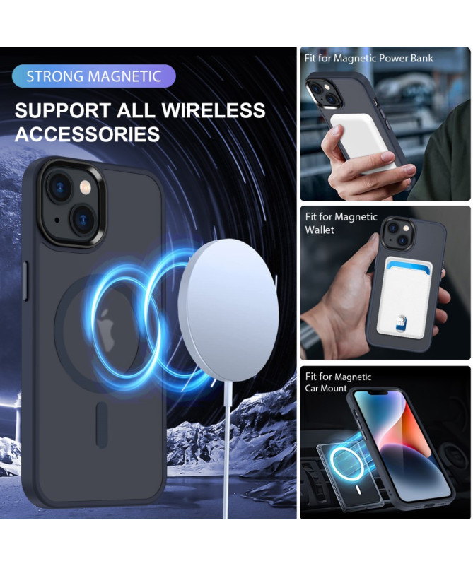 Clario - Coque iPhone 14 Plus MagSafe Transparente