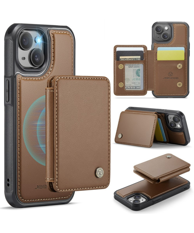 Carrilo - Coque iPhone 14 Plus avec Porte-Cartes Magnétique