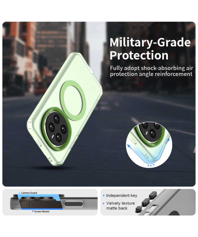 Candy - Coque Honor Magic 7 Transparente Compatible MagSafe