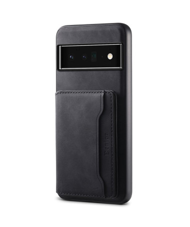 Denior D13 - Coque Rétro Pixel 6 Pro avec Porte-Cartes Détachable