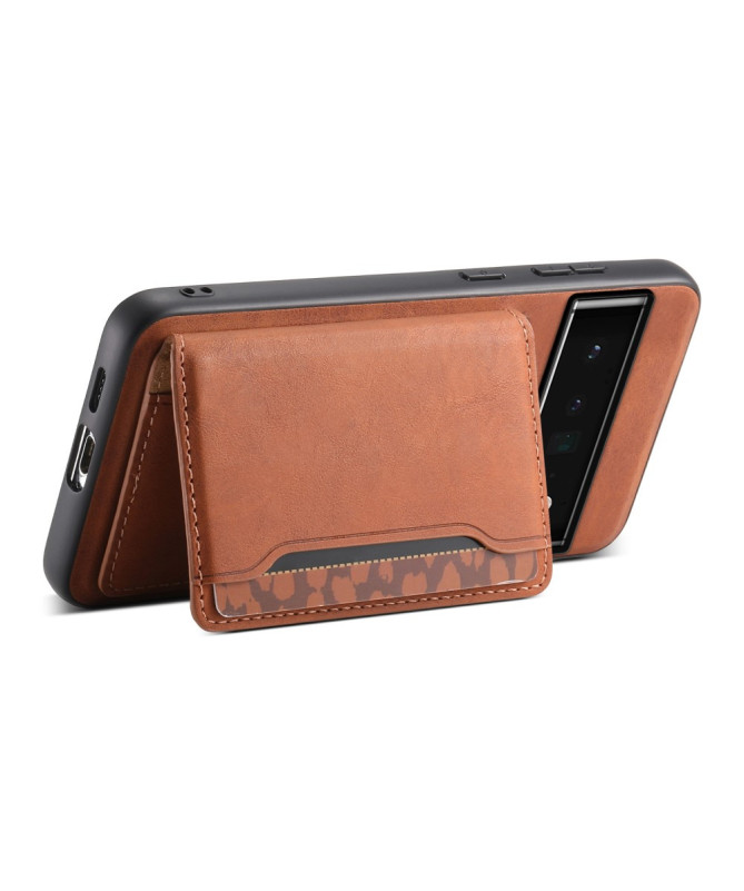 Denior D13 - Coque Rétro Pixel 6 Pro avec Porte-Cartes Détachable