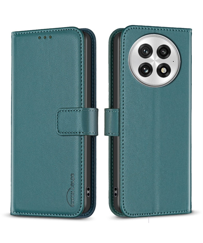 BF17 - Housse OnePlus 13 avec support pliable Vert foncé - photo 9