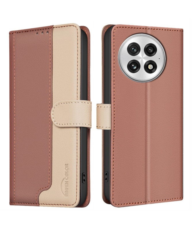 SOPHIE - Housse OnePlus 13 Bicolore Portefeuille