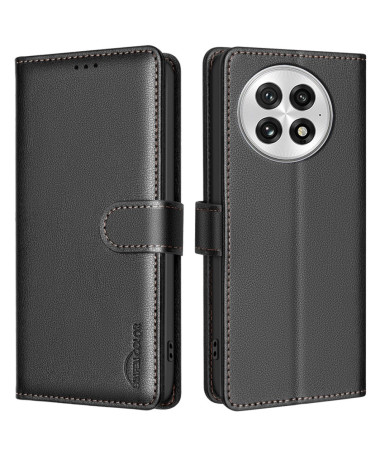 BF32 - Housse OnePlus 13 Porte-Cartes en Simili Cuir